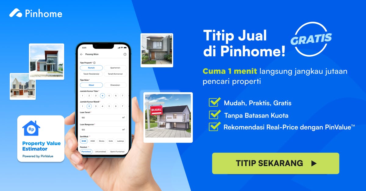 Pasang Iklan Properti Gratis Di Pinhome.id